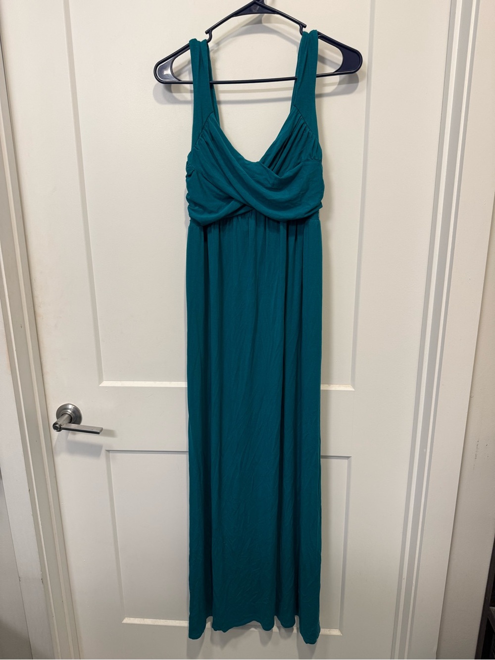 Max Studio Teal Sleeveless Maxi Dress